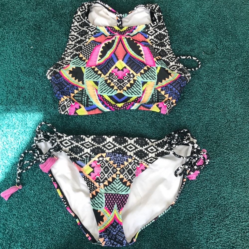 Matching bathing suit set